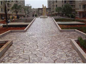 艺术压模装饰地坪